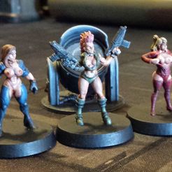 Cyberpunk - RockerGirl Gunner