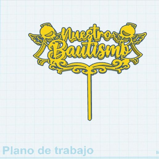 TOPPER OUR BAPTISM 3D model