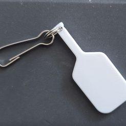 20230226_144739.jpg Pickleball Paddle (Blade Shape) Keychain