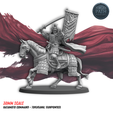 Hatamoto-Command-1.png Hatamoto Command - Mounted Japanese Samurai Commanders | 30mm Scale | Tokugawa: Gunpowder