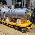 20250522_225833.jpg Reactor Tank RC Construction Equipment 1/14 Flatbed Cargo Transport