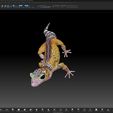 ZBrush2.jpg Leopard Gecko (Color Shape)-STL 3D Print File - with Full-5
