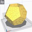 PO Shade.jpg STL file Platonic Forest Lamp Shade・3D printer design to download