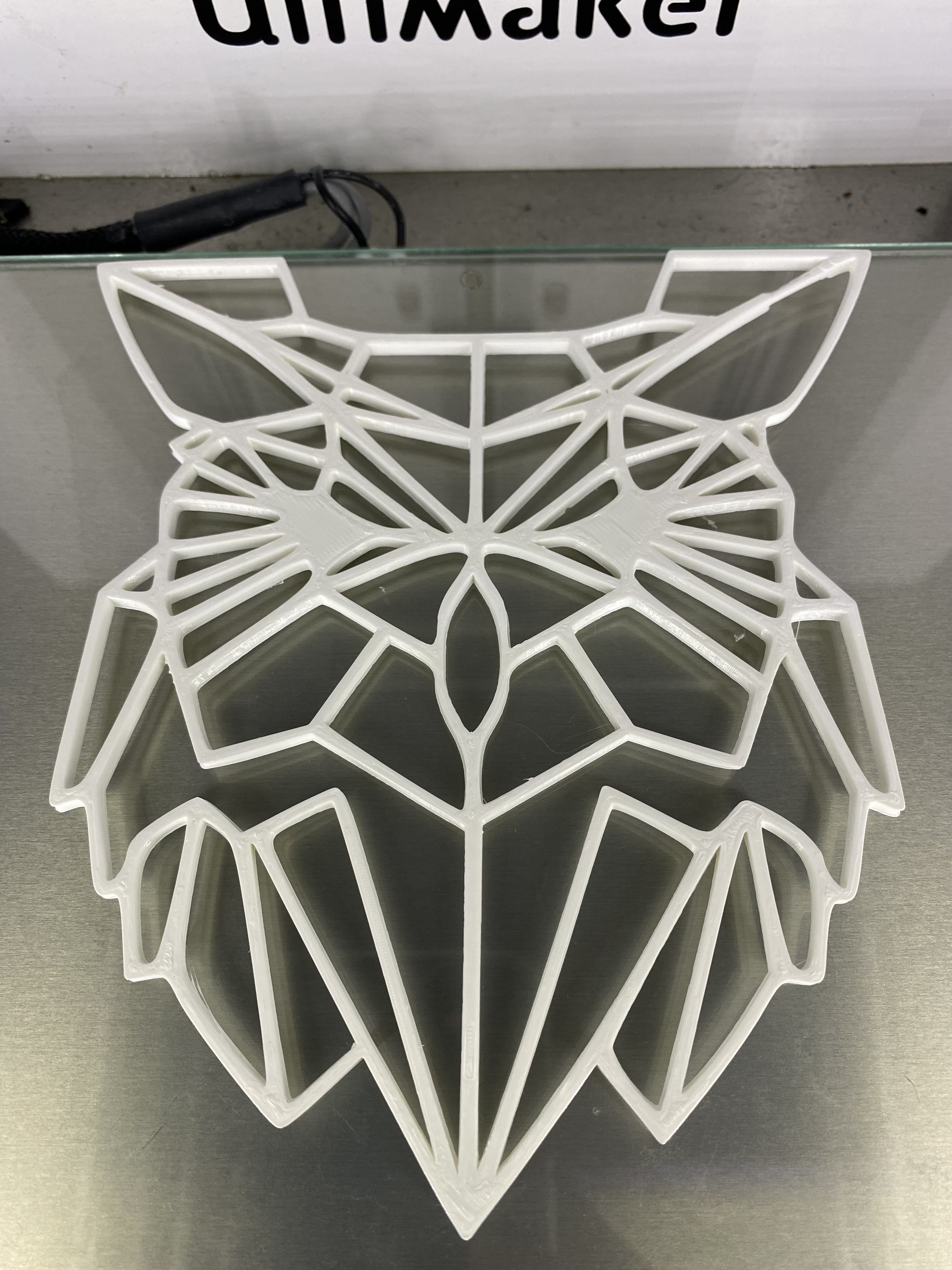 IMG_1293.jpg Télécharger le fichier STL Art mural hibou géométrique • Objet pour imprimante 3D, RaimonLab