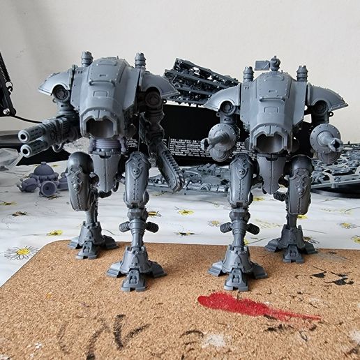 模型製作用品 Imperial Knight Armiger Imperial Knights - Armiger - Fx and others - Physical