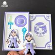 1.jpg Luna The Little Mage Set | Cute Wizard Magician | Flexi | Print In Place