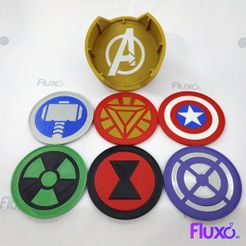 bolachas1.jpg Avengers coasters kit