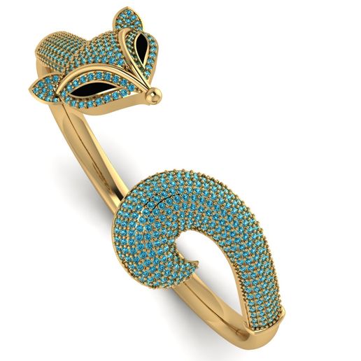 Fox Bracelet 3D model