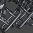 wireframe1.png Kunai "Scorpion" di Mortal Kombat con catena e bracciale