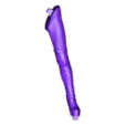 Leg_left.stl Barb Wire STL 3D print model