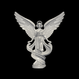 33_defaultc.png Celestial Angel with Halo - Classical Winged Art