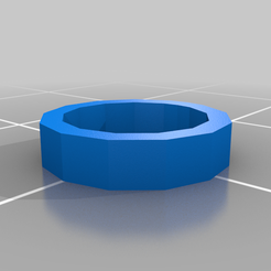 LCD_bracket_washer.png Ender 3 Pro LCD Bracket Washer, Anti self button push