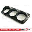 5.jpg Ashtray Gauge Pod, 3x 52mm, Fits BMW series 3 E90/91/92/93 "Arlon Special Parts"