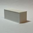 4x-20ft-container-unbemalt-passend-zu-h0.jpg H0 20ft Shipping Container 1:87 – Cargo Load, Port & Industrial Scene [STL] | Märklin Roco compatible