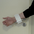 1.png Free STL file Printed Door Opener to Help Against the Spread of Coronavirus・Template to download and 3D print