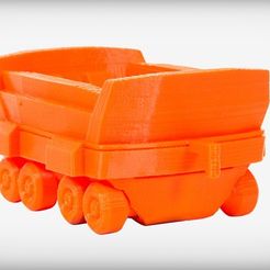 FLATCAR_display_large.jpg Free STL file Fantastic Flatcar・3D printing design to download