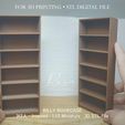 Miniature-IKEA-Inspired-Bookcase.jpg MINIATURE BOOK SHELF | Witch's Room Miniature Furniture Collection