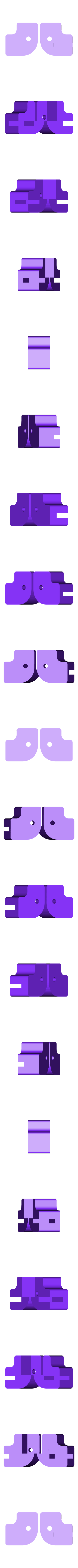 adaptateur une plaque une porte verticale.stl fridge furniture