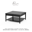 IKEA-INSPIRED-LIATORP-Coffee-table-1.png Ikea-inspired Liatorp Coffee Table, Miniature Side Table, Miniature Ikea