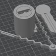 PnP-Lock-Chip-Clip.jpg Lock&Key: Chip Clip - Print In Place