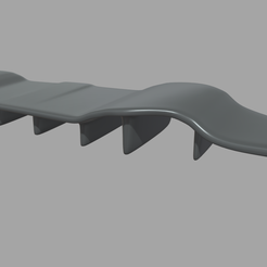 Rear_Bumper_02_Render_01.png Fichier STL Pare-chocs arrière // Design 02・Design pour impression 3D à télécharger