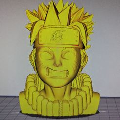 PXL_20220412_175805985.jpg STL-Datei Bust naruto・Modell für 3D-Drucker zum Herunterladen