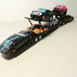 IMG_20231121_213604.jpg 1/64 3D Printed Goosneck Auto-Hauler UP TO 5 CARS MULTIPLE SLOTS Gooseneck