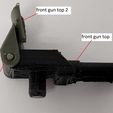 front gun top 2 front gun top 1.75mm filament Rolling Thunder OP Legacy Bulkhead upgrade kit