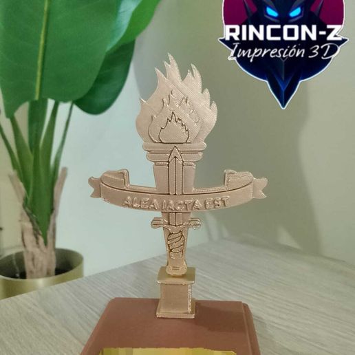 Logo Inteligencia Ejercito de Chile 3D model preview
