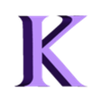 KM.stl Letras y Números ASSASSINS CREED | Logo
