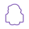 Santa cartel v1 CUTTER_.stl Christmas cookie cutters!