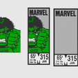 hulk.png Hulk Marvel Corner Box - Comics wall decoration