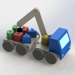 Untitled.jpg 3D file Mula-crane with blocks・3D printer model to download