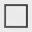 Simple-300x300-1.png 3D STL CNC model - Square Frame file for CNC Router Carving Machine Printer Relief Artcam Aspire Cut3d