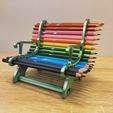 ezgif.com-gif-maker-2022-02-15T213618.612.jpg STL file Crayon stand・3D printable model to download