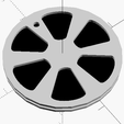 reel6.PNG Extruder rotation indicator - tape reel / filament spool