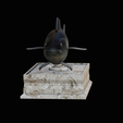 coalfish-statue-box-1-4.png fish coalfish / Pollachius virens with storage space / for 3d printing