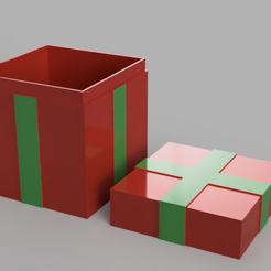 Archivo STL Caja regalo sorpresa 🎅・Objeto de impresión 3D para  descargar・Cults