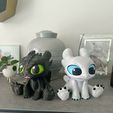 unnamed.jpg Chibi Light fury the Dragon - NO SUPPORT- Morgensternprinting