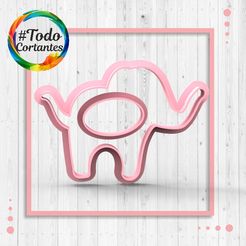 3304-Elefantito-en-partes.187.jpg STL file Elephant cutter・Model to download and 3D print, juanchininaiara