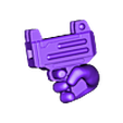 MACHINEGUN_HAND.stl WORMS 2 ARMAGEDDON