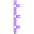 Matrix-Net-Border-Left-1-Row.stl Pixel WS2811 LED Matrix 2 Inch Spacing