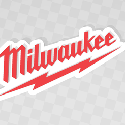 milwaukee.png Milwaukee key ring - key ring