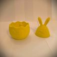 easter-egg-open-box-6.jpg Easter Bunny Surprise Egg, Open box adn decor, no support, one go, Ready to Print, 3D STL, 3MF File Digital Download 2 projetcs