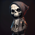 skull-Art3Dchoix.png SKULL 3D Painting, convert your image into art By Art3Dchoix et HueForge