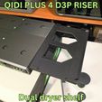 dual1.jpg QIDI PLUS 4 - DUAL DRYER SHELF
