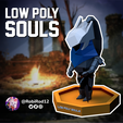 Low-Poly-Souls-new-07.png Low Poly Souls - Artorias of the Abbys