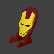 render2png.png Iron Man Cell Phone Holder