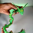 Gelenkiger Rayquaza Flexibler Pokemon-Drache