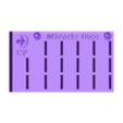 14mm Miracle Dice Tray 5x3 with CP.stl Plateau de dés miracles avec traqueur de CP